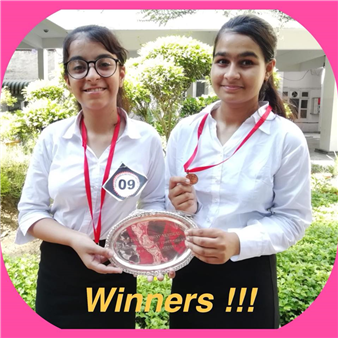 Winners of Frank Anthony Memorial All India Inter - School Debate Competition